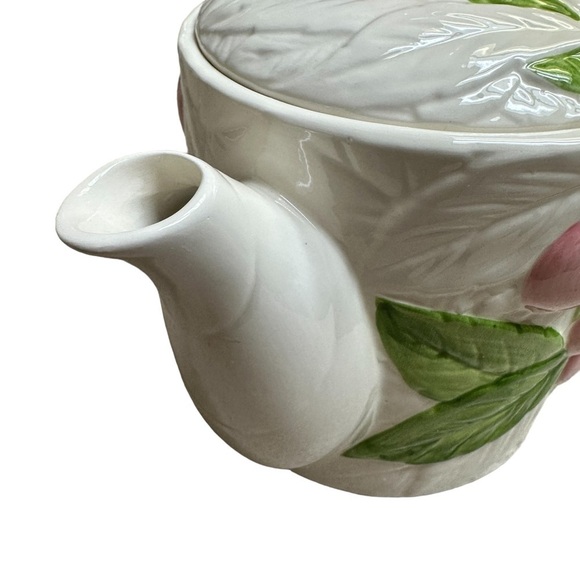 Fruit Du Jour Cherry Shafford Tea Pot with Lid Fruit Series 6 Cups Measurements - Picture 6 of 8